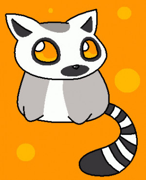 cute lemur by chibignoufs