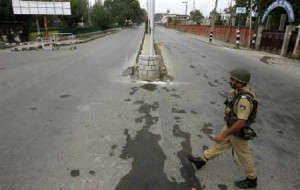 ... during a curfew in Srinagar September 13, 2010. REUTERS/Danish Ismail