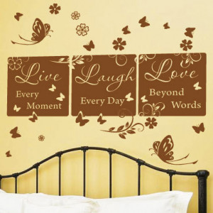 Family Live Laugh Love Wall Quotes Wall Art / Wall Stickers / Wall ...