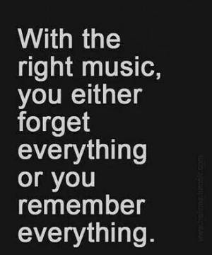 Oh so true. Love music