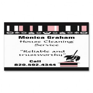 Free House Cleaning Images For Business Cards