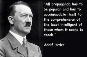 An expert in propaganda.