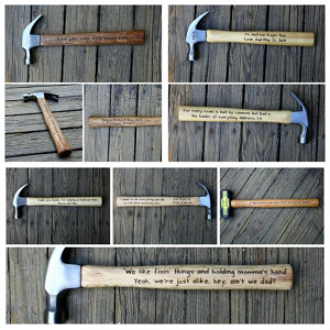 Personalized Hammer Engraved Hammer 5th by rusticcraftdesign, $75.00