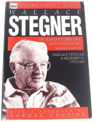 Start by marking “Conversations with Wallace Stegner on Western ...