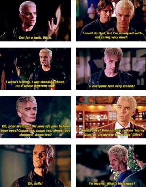 Spike quotes Buffy The Vampire Slayer, Vampires Slayer, Spikes Quotes ...