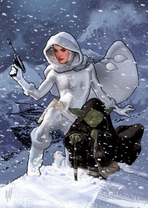 ... .tumblr.com/post/32044050447/padme-and-yoda-by-adam-hughes
