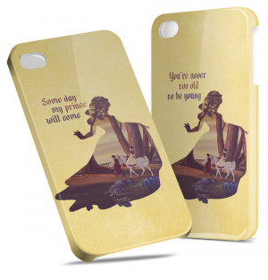 Disney Quote Iphone 4 Cases Snow white quote disney - hard