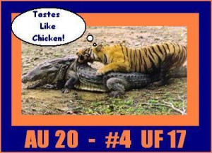 Auburn Tiger Vs Florida Gator Picture