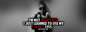 heartless , quote , quotes , heart broken , covers