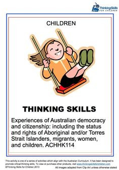 ... of Australian Democracy And Citizenship – Children ACHHK114 More