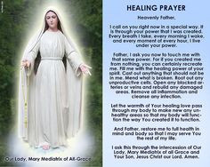 Healing Prayer More