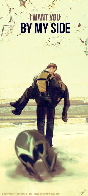 Sniffle... (Magneto and Professor X in Xmen first class)