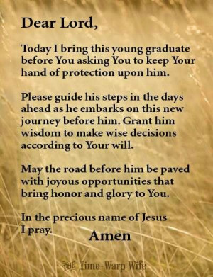 Graduate Prayer♥