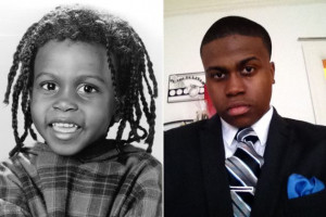 ... as Buckwheat from 'The Little Rascals - Then and Now Black Actor