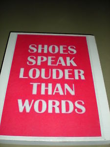 ... -SPEAK-LOUDER-THAN-WORDS-QUOTE-CANVAS-PRINT-SIZE-23-X-31CM-HAND-MADE