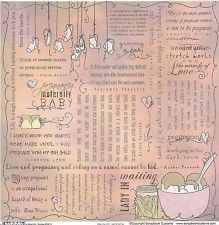 scrapbook customs maternity quotes scrapbooking paper 35615 pregnancy ...