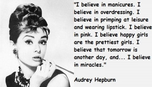 Audrey hepburn famous quotes 1