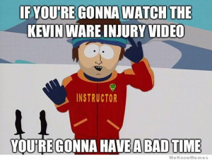 Kevin Ware injury video – meme