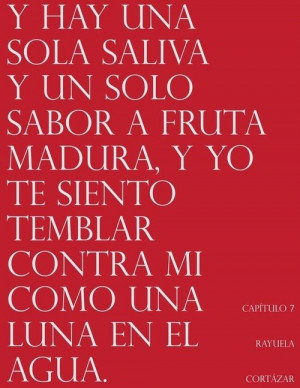 hay una sola saliva..