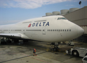 Delta Air Lines 747