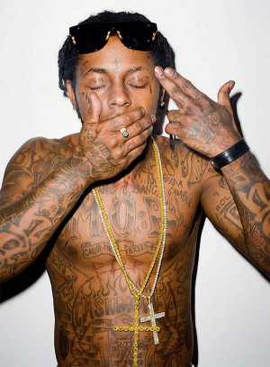 lil wayne all body tattoo