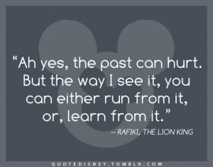 ... Quote Disney disney, quote, lion king, disney quot, rafiki, the lion