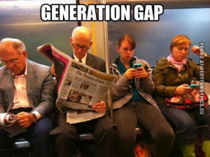 Tags: Gap , iPhone , Newspaper