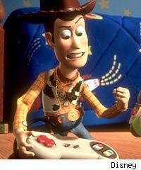 in toy story 2 woody tom hanks is stolen by a toy collector who ...