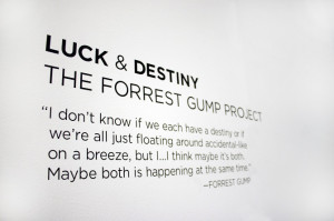 The Forrest Gump Project: Exhibition