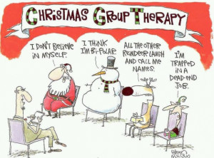 Christmas group therapy funny christmas quotes