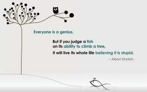 ... quotes fish albert einstein judge genius description text quotes fish
