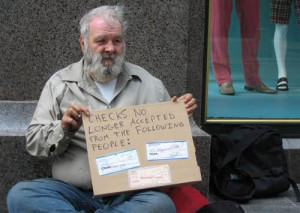 Homeless People With Funny Homeless Signs And Quotes