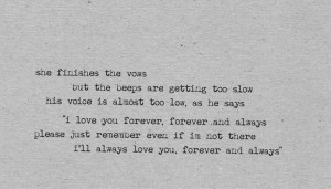 forever and always ~Parachute So sad but beautiful song