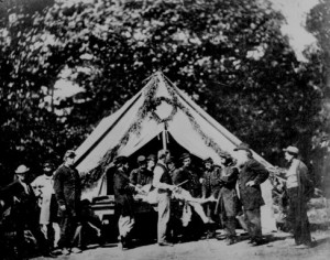Amputation Being Performed in a Hospital Tent - Gettysburg, PA, July ...