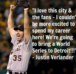Justin Verlander of the Detroit Tigers.