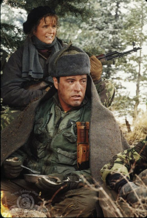 Still of Lea Thompson and Powers Boothe in Red Dawn (1984)