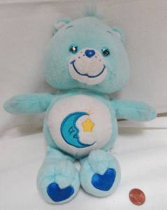 2003 TCFC BLUE BEDTIME Care Bear Plush Stuffed Animal Toy