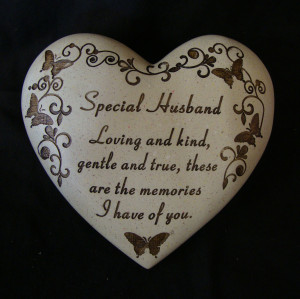 ... memorials husband husband memorial stone heart husband memorial verse