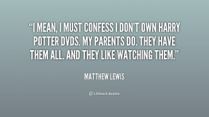 Matthew Lewis