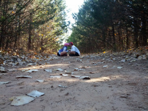 Next time, we're taking water bottles.