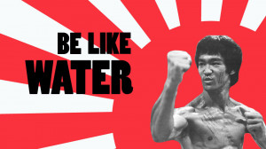 This short motion piece animates a famous quote from Bruce Lee.