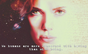 We humans are more concerned with having than with being.