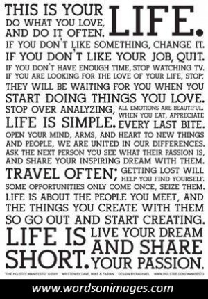 Most popular quotes about life