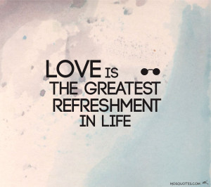 Lennon Quotes Love is the greatest refreshment in life John Lennon ...