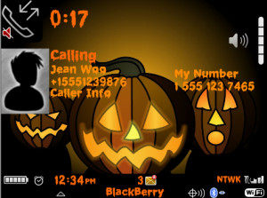 Blackberry Halloween Theme