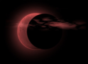 This is an eclipse that Othello explains symbolizing the dark (sun) to ...