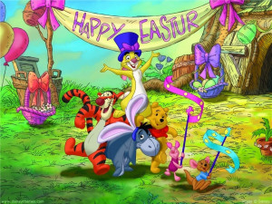 Happy Easter All My Fans Winnie The Pooh Easter