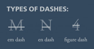 En Dash Or Em Dash? The Controversy