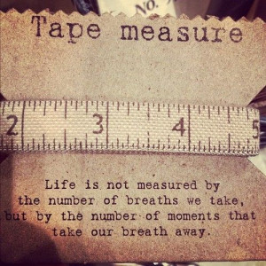 The True Test of Measure♥