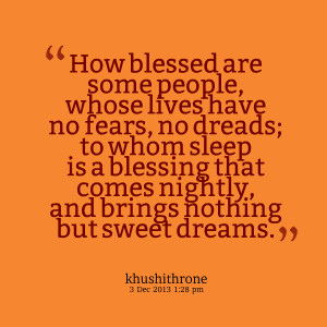 No Sleep Quotes Quotes picture: how blessed